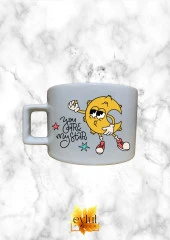 You Are My Star Motivasyon Temalı Özel Tasarım Baskılı Kupa Bardak Espresso Türk Kahvesi Bardağı - 1