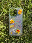 İphone 14 Uyumlu Sulu Simli Karakterli Telefon Kılıfı thumbnail 5