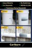Süper Güçlü Su Geçirmez Sızdırmaz Mavi Renk Çok Amaçlı Tamir İzolasyon Bandı 48mm x 10m - 10 Adet - 3