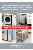 Özel Üretim Gürültü Engelleyici Titreşim Önleyici Kauçuk Çamaşır Bulaşık Makinesi 8 Adet Ayak Pedi - 3