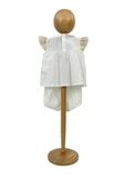 Kız Bebek Şortlu Takım Naturel Kumaş - 3