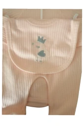 Kız Bebek Takım 5'li Civciv Pembe - 3