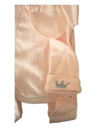 Kız Bebek Takım 5'li Civciv Pembe - 4