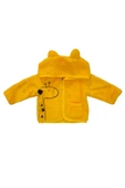 Erkek Bebek Takım 3'li Eşofman Sweat Peluş Zürafalı - 3