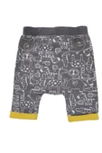 Erkek Bebek Takım 3'li Eşofman Sweat Peluş Zürafalı - 4