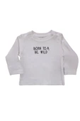 Erkek Bebek Takım 3'li Eşofman Sweat Peluş Zürafalı - 5