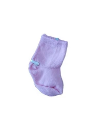 Kız Bebek Çorap Bileksiz 3'lü Pembe Sarı Beyaz - 3