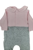 Kız Bebek Salopet Pembe Leopar - 4