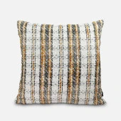 Capest | Hardal Kareli Kırlent Kılıfı Dekoratif Yastık thumbnail 1