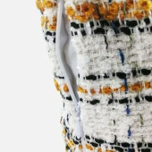 Capest | Hardal Kareli Kırlent Kılıfı Dekoratif Yastık thumbnail 3