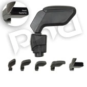 Renault Fluence Araca Özel Kol Dayama Kolçak Siyah 2012 sonrası modellere uyumlu thumbnail 4