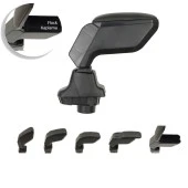 Hyundai i20 Araca Özel Kol Dayama Kolçak Siyah 2015+ sonrası modellere uyumlu thumbnail 1