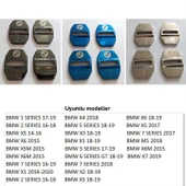 AUTOGP Bmw kapı kilit karşılığı renkli Gri - 1