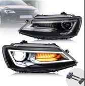 AUTOGP Vw jetta ön far lambası ledli audi dizayn 2011 / 2017 - 2