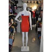 KADIN ASKILI KISA ELBİSE - 11