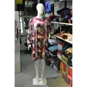 DESENLİ KISA ELBİSE - 1