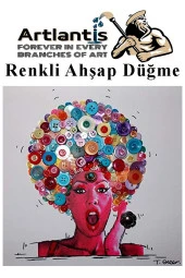 Düğme Naturel Ahşap 60 Adet 1 Paket Okul Kreş Sanat Etkinlik Anasınıfı 1,2cm 50 Adet 2,5cm 10 Adet - 4