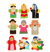 Anki Masal Kahramanları Kukla Seti 9 Lu And-5004 - 1