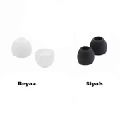 2 Çift 4-Adet Kulaklık Silikonu Samsung Uyumlu-Büyük 12mm - 2