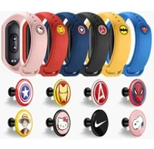Xiaomi Mi Band 6 5 4 3 2 Akıllı Saat Kordonun Toka Klipsi 3M - 1
