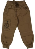 Erkek Çocuk Paça Ve Beli Lastikli Kargo Pantolon BGL-ST03621 - 4