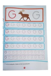 Neşeli Harfler Eğitici ve Öğretici 1 Adet Okul Öncesi Harfleri Öğrenme ve Alıştırma Kitabı - 4