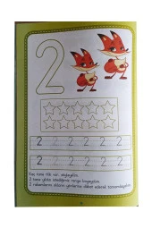 Neşeli Matematik Eğitici ve Öğretici 1 Adet Okul Öncesi Sayıları Öğrenme ve Alıştırma Kitabı - 4