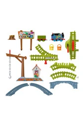 Fisher Price Thomas ve Arkadaşları Boya Teslimatı Motorlu Tren Seti HTN34 - 1