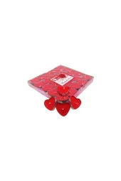Wucai Mum Tealight Kırmızı Kalp 50'li thumbnail 1
