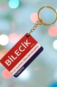 Bilecik Şehir Temalı Ahşap Anahtarlık,Çanta,Elbise Süsü - 1