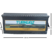 Turkuaz 12 V 135 Ah 800 A Akü - 2