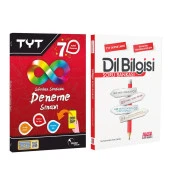 Doktrin TYT 7 li Deneme ve AKM Dil Bilgisi Soru Bankası Seti 2 Kitap - 1
