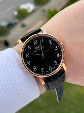 RMS Romanson Zeıtmeıster Deri Kordon Rakamlı Özel Seri 5Atm Suya Dayanıklı Erkek Kol Saati AG1469.05 thumbnail 3