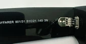 Ray-Ban Rb 0840S 90131 51 Mega Wayfarer Siyah Kemik Unisex Güneş Gözlüğü - 4