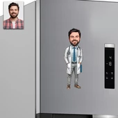 Doktor Tasarımlı Buzdolabı Magneti - 1