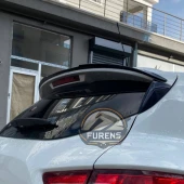 Renault Clio 4 2012-2019 Bagaj Üstü Yarasa Spoiler Bagaj Çıtası Piano Black Spoyler thumbnail 9