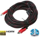 HDMİ Kablosu 20 Metre LCD Laptop 4K FHD Ara Bağlantı Erkek-Erkek TV Kablo Ps3 Ps4 Xbox - 1