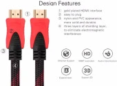 HDMİ Kablosu 20 Metre LCD Laptop 4K FHD Ara Bağlantı Erkek-Erkek TV Kablo Ps3 Ps4 Xbox - 4