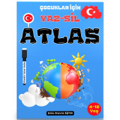 Çocuklar İçin YAZ-SİL ATLAS thumbnail 1