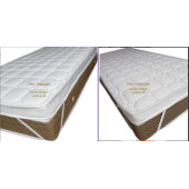 90X180X8 Bambu Kumaş Yaysız Sünger Yatak Pedi ( Yatak üstü minder ) thumbnail 3