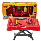 Asya Oyuncak Barbekü Seti 14 Parça Barbekü Seti thumbnail 2