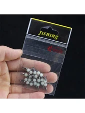 Captain 5049 Üçlü Boncuklu Fırdöndü 10 Adet Paket Black Nikel 37mm thumbnail 4