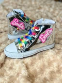 GALA barbie yazılı renkli bağcıklı converse ayk. - 1