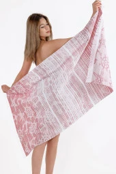 Marine 2 Adet 75x150 cm Plaj Havlusu Peştemal Havlu - 3