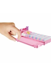 My First Barbie - Ilk Barbie Bebeğim - Barbie'nin Yatağı Oyun Seti HMM64 thumbnail 6