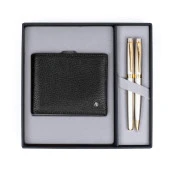 Scrikss DR 200 Deri Cüzdan-38 Dolma-Tükenmez Kalem Seti thumbnail 2