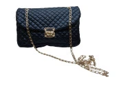 Gold Zincir Detaylı Siyah Askılı Çanta - 2