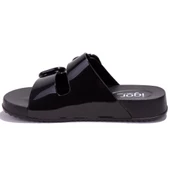 Igor S10334 Habana Brillo Siyah Rugan Ortopedik Günlük Kadın Terlik thumbnail 3