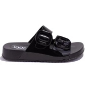 Igor S10334 Habana Brillo Siyah Rugan Ortopedik Günlük Kadın Terlik thumbnail 2