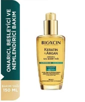 Bioxcin Keratin Argan Onarıcı Saç Bakım Yağı 150 ml - 1